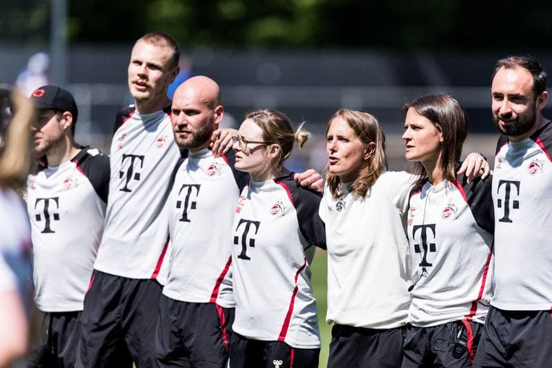 Football. Google Pixel Frauen-Bundesliga. 1. FC Koln - Hamburger SV. 09.05.2026