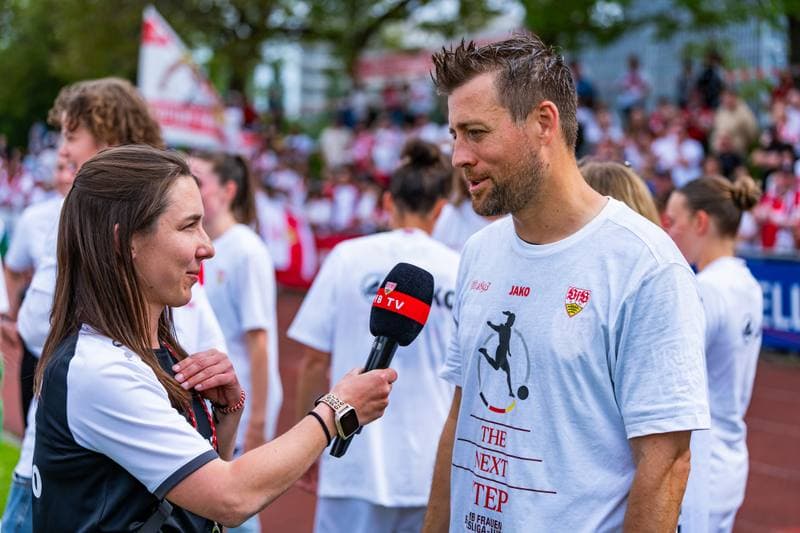 Football. 2. Frauen-Bundesliga. VfB Stuttgart - VfL Wolfsburg II. 10.05.2026