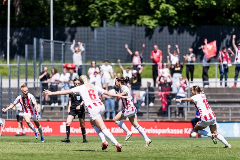 Football. Google Pixel Frauen-Bundesliga. 1. FC Koln - Hamburger SV. 09.05.2026