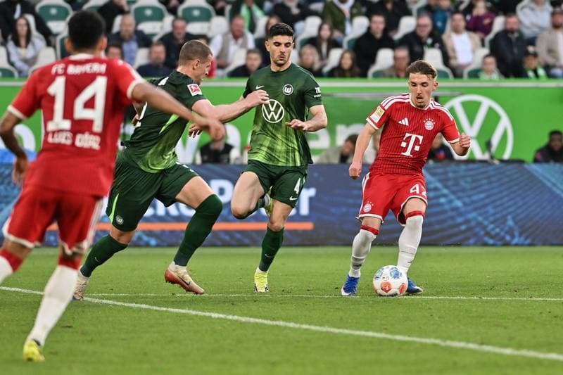 Football. Bundesliga. VfL Wolfsburg - FC Bayern Munich. 09.05.2026