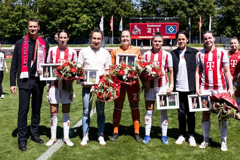 Football. Google Pixel Frauen-Bundesliga. 1. FC Koln - Hamburger SV. 09.05.2026