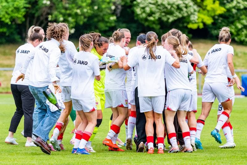 Football. 2. Frauen-Bundesliga. VfB Stuttgart - VfL Wolfsburg II. 10.05.2026