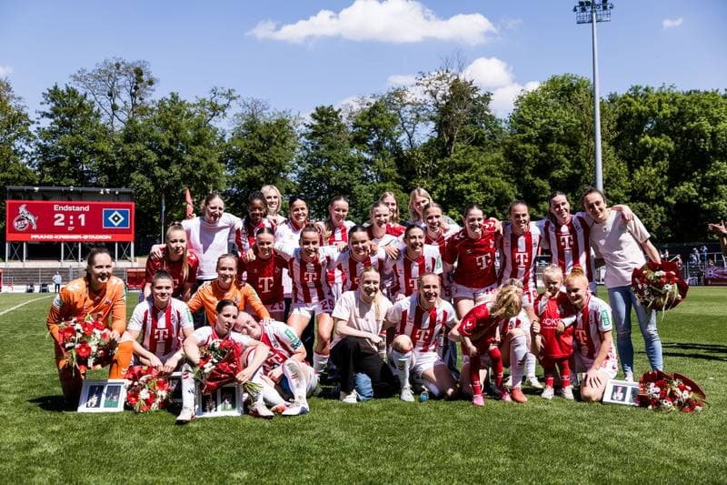 Football. Google Pixel Frauen-Bundesliga. 1. FC Koln - Hamburger SV. 09.05.2026