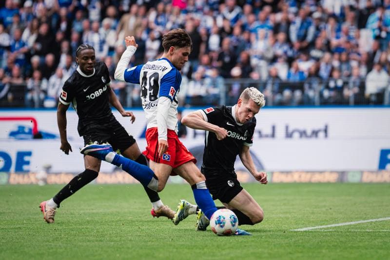 Football. 1. Bundesliga. Hamburger SV - SC Freiburg. 10.05.2026