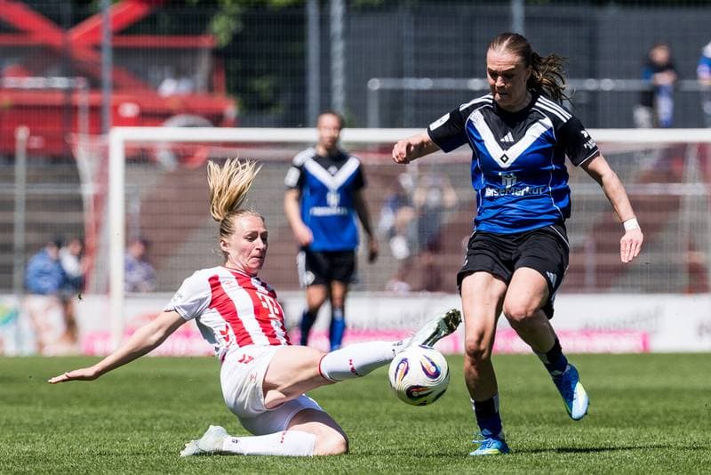 Football. Google Pixel Frauen-Bundesliga. 1. FC Koln - Hamburger SV. 09.05.2026