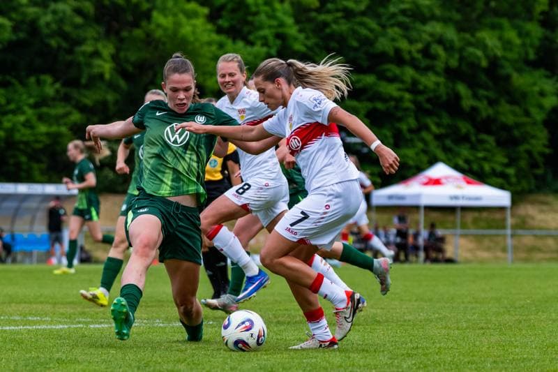 Football. 2. Frauen-Bundesliga. VfB Stuttgart - VfL Wolfsburg II. 10.05.2026