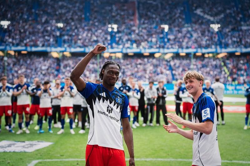 Football. 1. Bundesliga. Hamburger SV - SC Freiburg. 10.05.2026