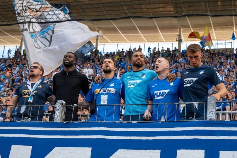 Football. 1. Bundesliga. TSG Hoffenheim - Werder Bremen. 09.05.2026