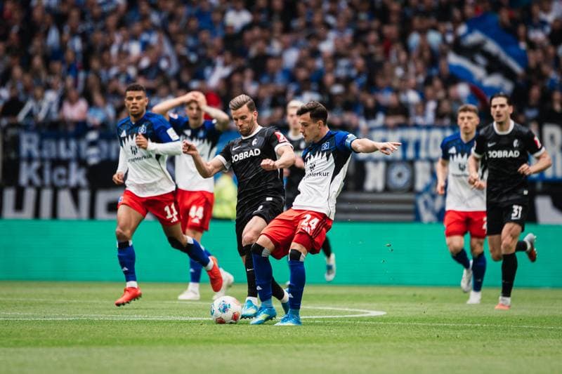 Football. 1. Bundesliga. Hamburger SV - SC Freiburg. 10.05.2026