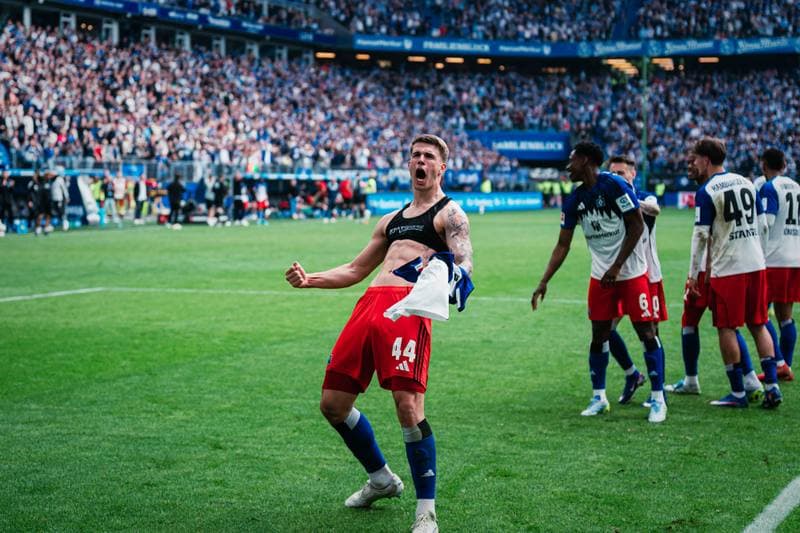 Football. 1. Bundesliga. Hamburger SV - SC Freiburg. 10.05.2026