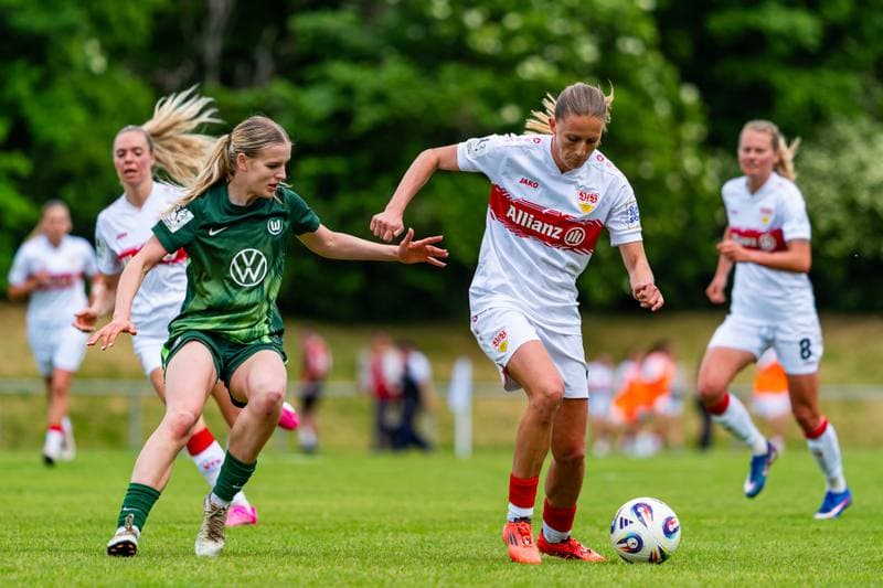 Football. 2. Frauen-Bundesliga. VfB Stuttgart - VfL Wolfsburg II. 10.05.2026