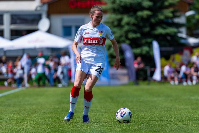Football. 2. Frauen-Bundesliga. VfB Stuttgart - VfL Wolfsburg II. 10.05.2026