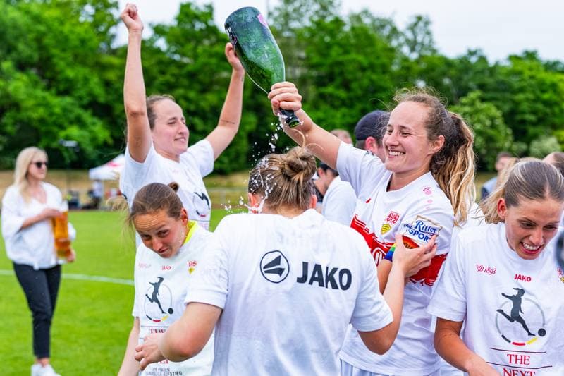 Football. 2. Frauen-Bundesliga. VfB Stuttgart - VfL Wolfsburg II. 10.05.2026