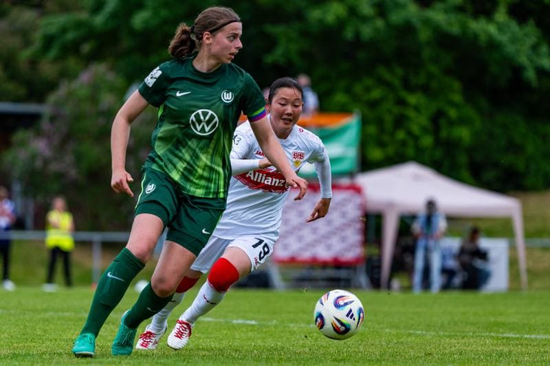 Football. 2. Frauen-Bundesliga. VfB Stuttgart - VfL Wolfsburg II. 10.05.2026