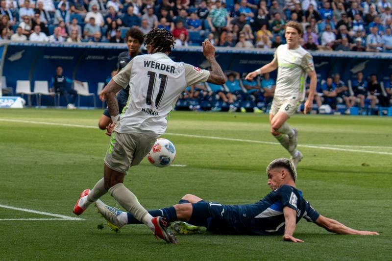 Football. 1. Bundesliga. TSG Hoffenheim - Werder Bremen. 09.05.2026