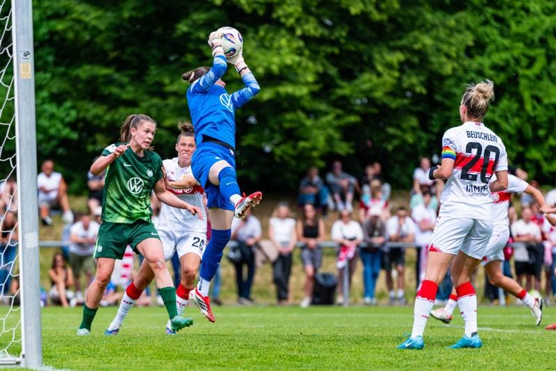 Football. 2. Frauen-Bundesliga. VfB Stuttgart - VfL Wolfsburg II. 10.05.2026