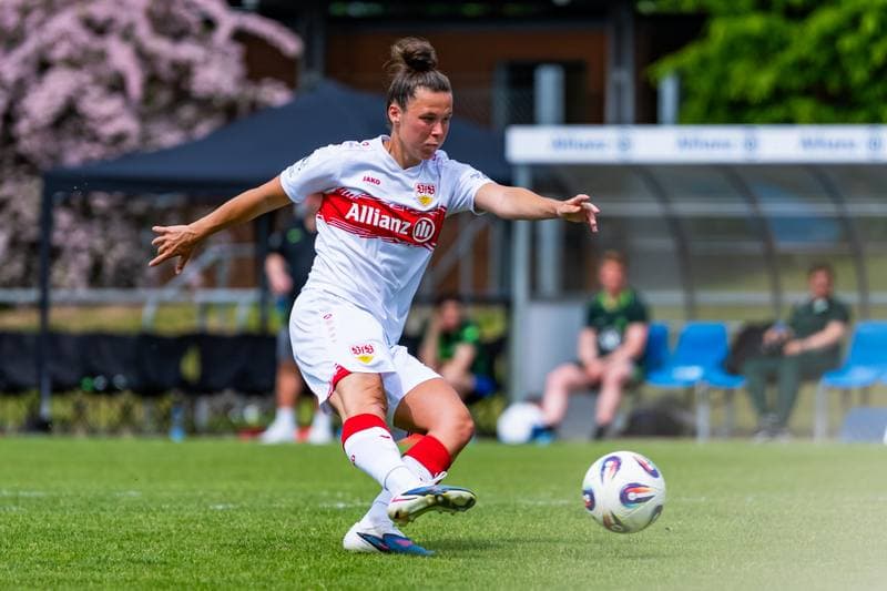 Football. 2. Frauen-Bundesliga. VfB Stuttgart - VfL Wolfsburg II. 10.05.2026