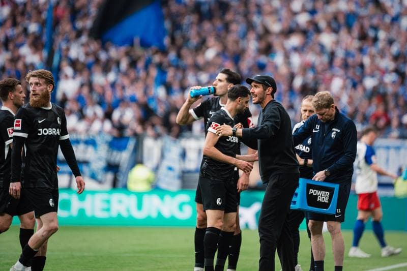 Football. 1. Bundesliga. Hamburger SV - SC Freiburg. 10.05.2026