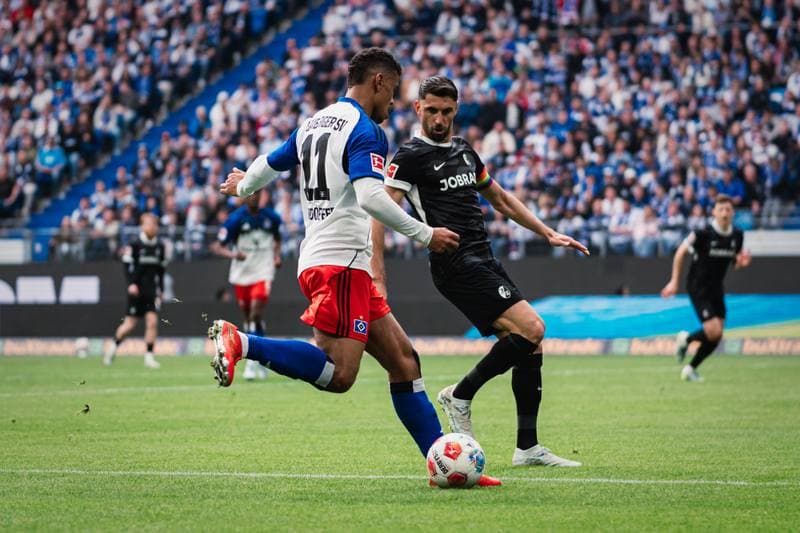Football. 1. Bundesliga. Hamburger SV - SC Freiburg. 10.05.2026