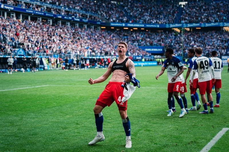 Football. 1. Bundesliga. Hamburger SV - SC Freiburg. 10.05.2026