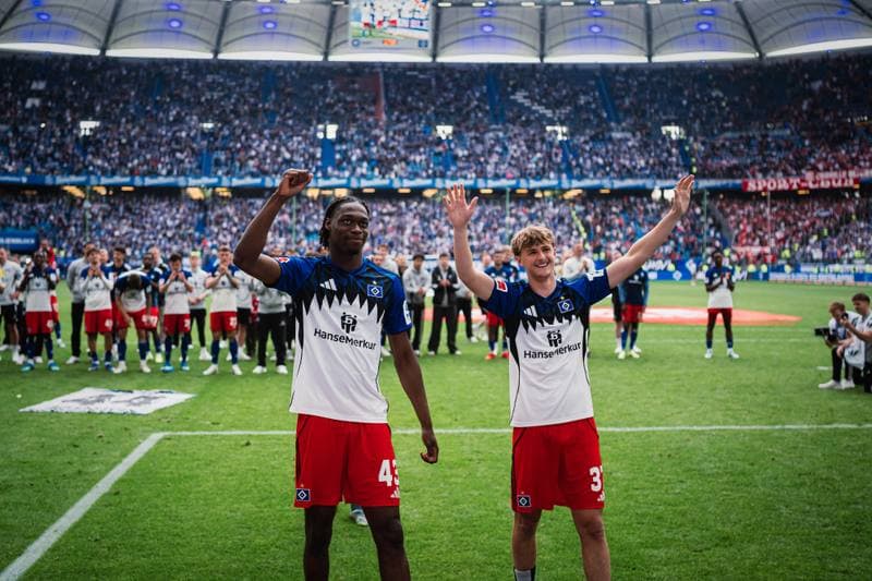 Football. 1. Bundesliga. Hamburger SV - SC Freiburg. 10.05.2026