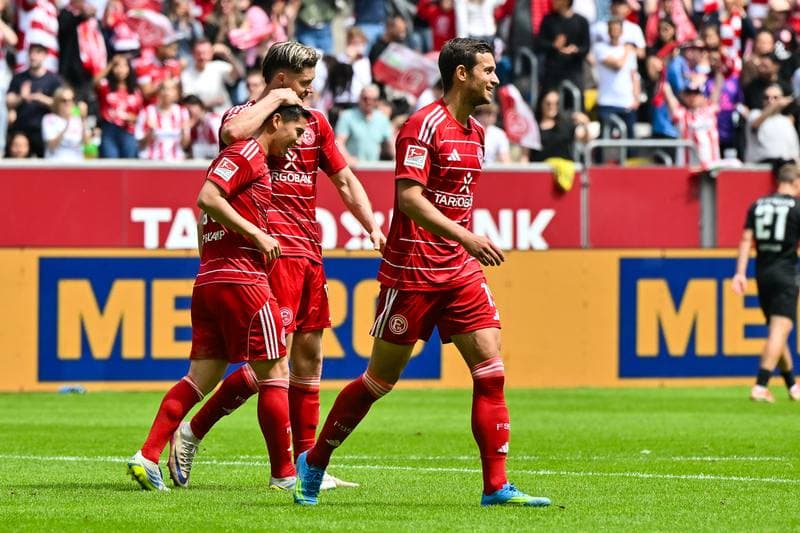 Football. 2. Bundesliga. Fortuna Dusseldorf - SV Elversberg. 10.05.2026