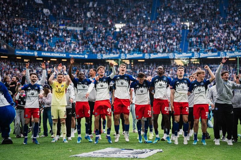 Football. 1. Bundesliga. Hamburger SV - SC Freiburg. 10.05.2026