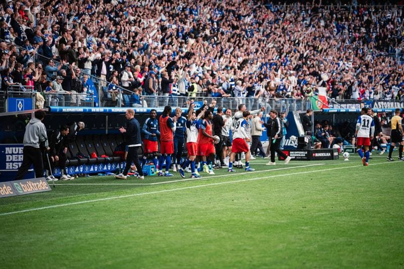 Football. 1. Bundesliga. Hamburger SV - SC Freiburg. 10.05.2026