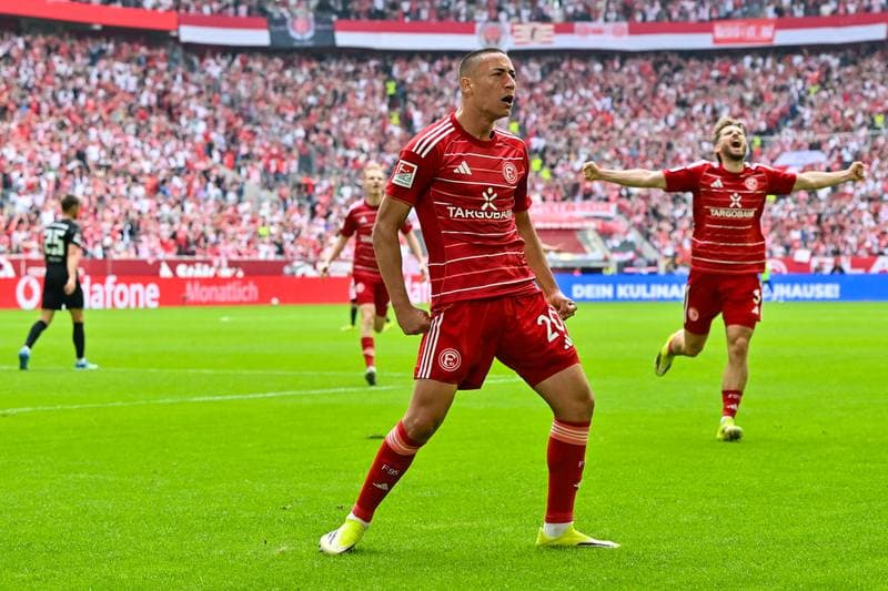 Football. 2. Bundesliga. Fortuna Dusseldorf - SV Elversberg. 10.05.2026