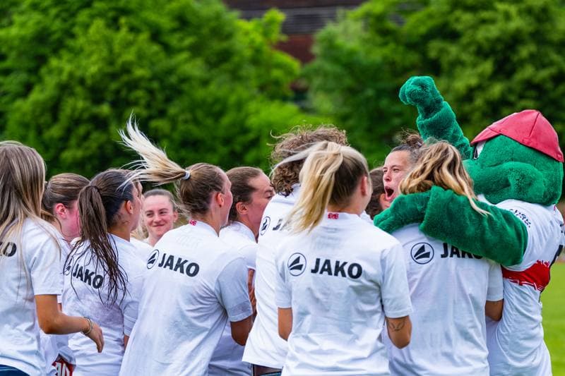 Football. 2. Frauen-Bundesliga. VfB Stuttgart - VfL Wolfsburg II. 10.05.2026