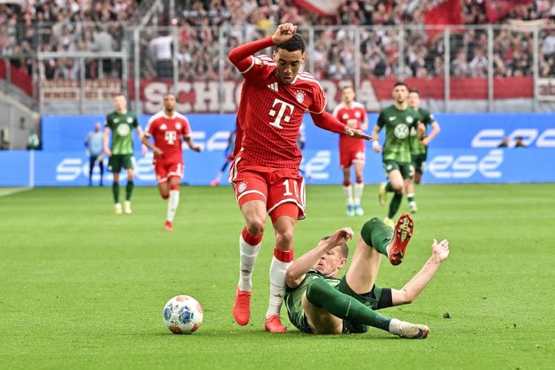 Football. Bundesliga. VfL Wolfsburg - FC Bayern Munich. 09.05.2026