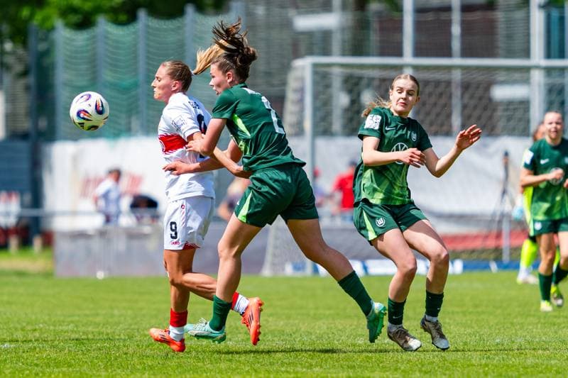 Football. 2. Frauen-Bundesliga. VfB Stuttgart - VfL Wolfsburg II. 10.05.2026