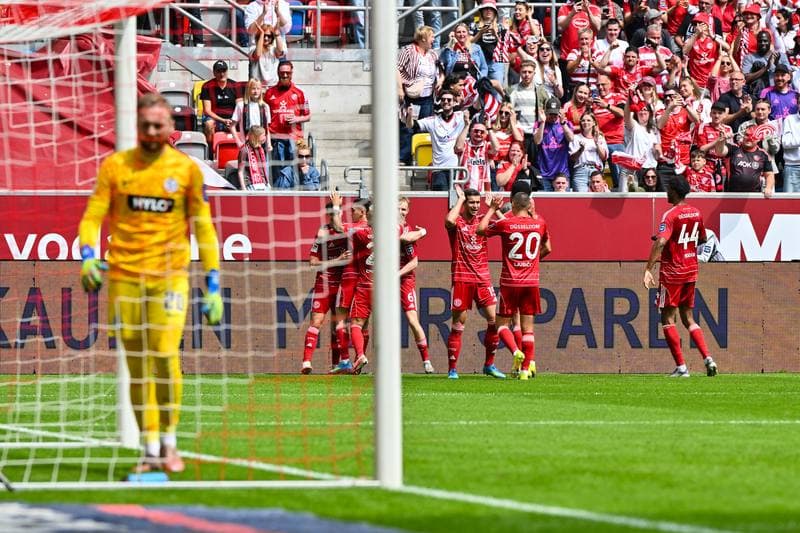 Football. 2. Bundesliga. Fortuna Dusseldorf - SV Elversberg. 10.05.2026