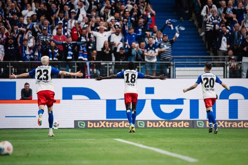 Football. 1. Bundesliga. Hamburger SV - SC Freiburg. 10.05.2026