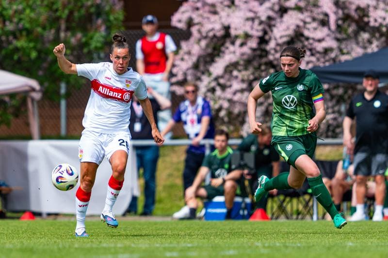 Football. 2. Frauen-Bundesliga. VfB Stuttgart - VfL Wolfsburg II. 10.05.2026