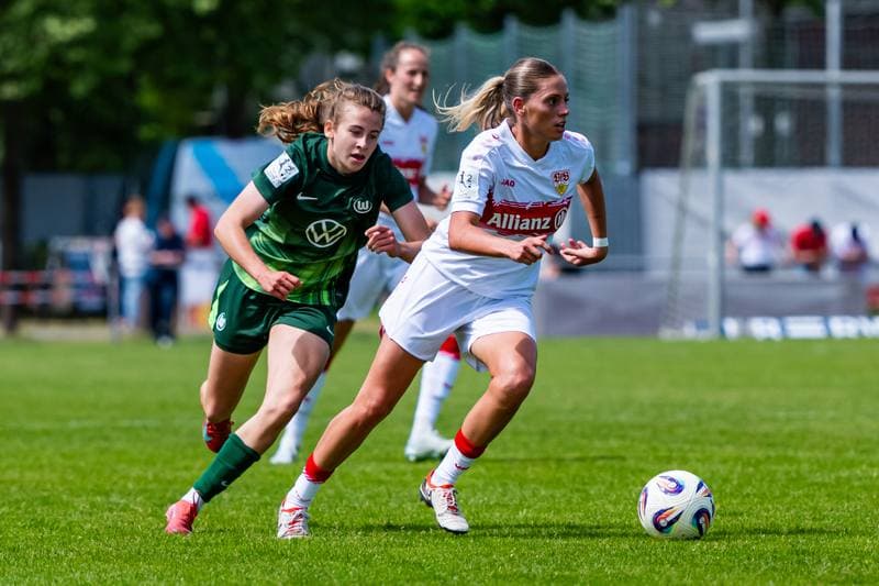 Football. 2. Frauen-Bundesliga. VfB Stuttgart - VfL Wolfsburg II. 10.05.2026