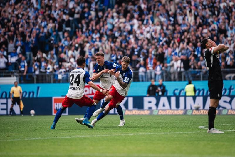 Football. 1. Bundesliga. Hamburger SV - SC Freiburg. 10.05.2026