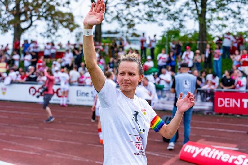 Football. 2. Frauen-Bundesliga. VfB Stuttgart - VfL Wolfsburg II. 10.05.2026