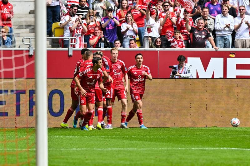 Football. 2. Bundesliga. Fortuna Dusseldorf - SV Elversberg. 10.05.2026