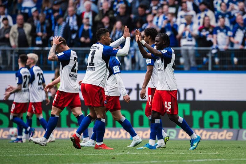 Football. 1. Bundesliga. Hamburger SV - SC Freiburg. 10.05.2026