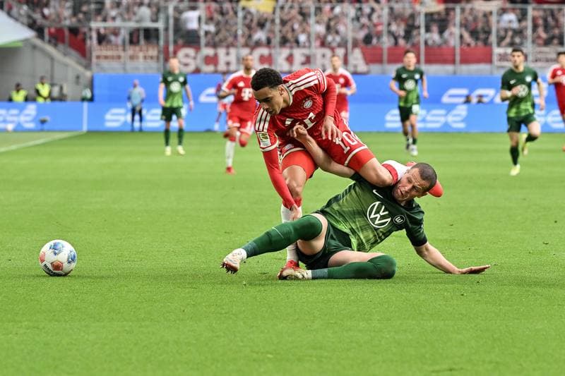 Football. Bundesliga. VfL Wolfsburg - FC Bayern Munich. 09.05.2026