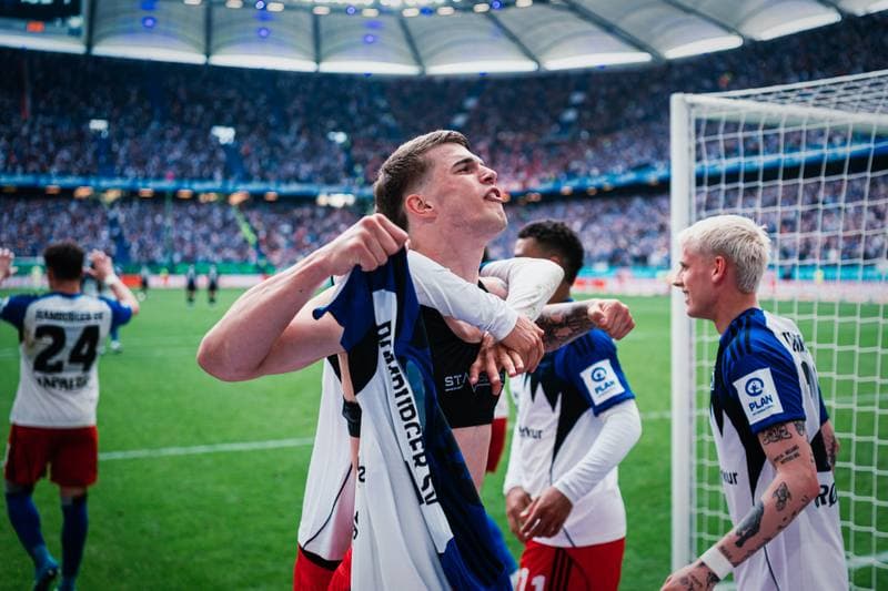 Football. 1. Bundesliga. Hamburger SV - SC Freiburg. 10.05.2026