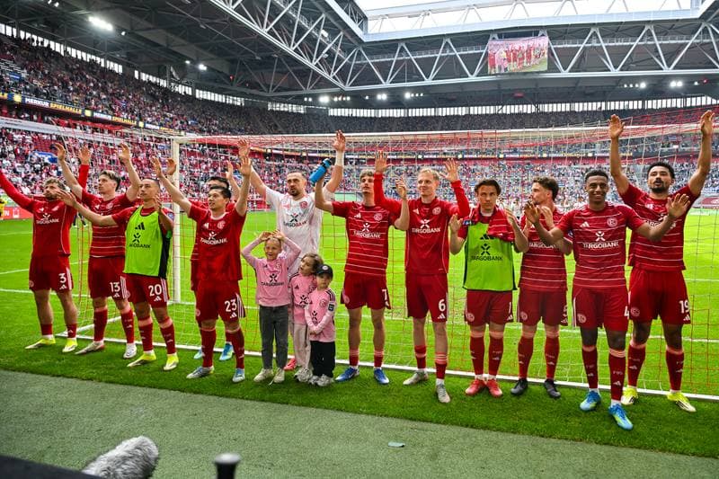 Football. 2. Bundesliga. Fortuna Dusseldorf - SV Elversberg. 10.05.2026