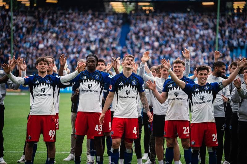 Football. 1. Bundesliga. Hamburger SV - SC Freiburg. 10.05.2026