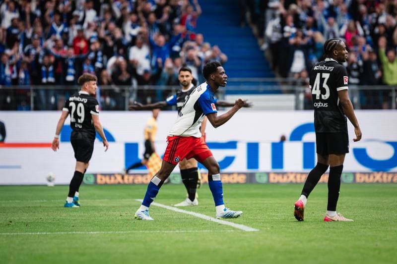 Football. 1. Bundesliga. Hamburger SV - SC Freiburg. 10.05.2026