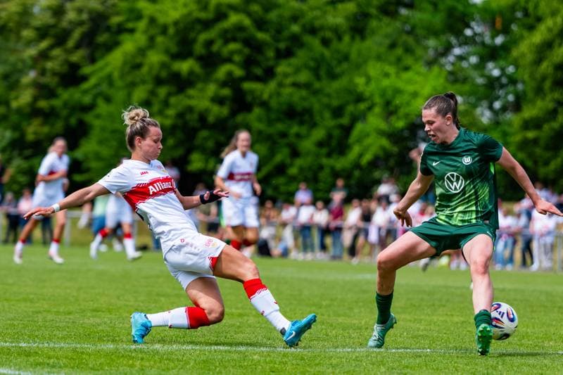 Football. 2. Frauen-Bundesliga. VfB Stuttgart - VfL Wolfsburg II. 10.05.2026