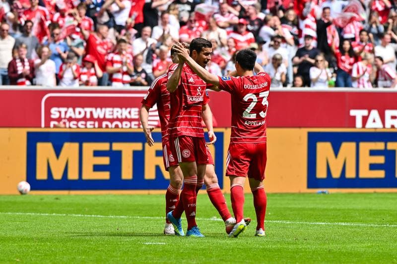 Football. 2. Bundesliga. Fortuna Dusseldorf - SV Elversberg. 10.05.2026
