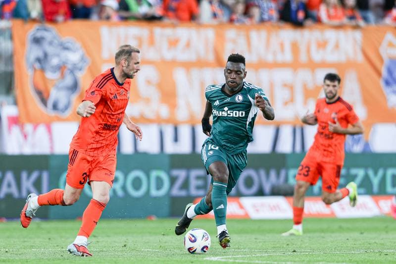 Football. PKO BP Ekstraklasa. Bruk-Bet Termalica Nieciecza - Legia Warsaw. 10.05.2026