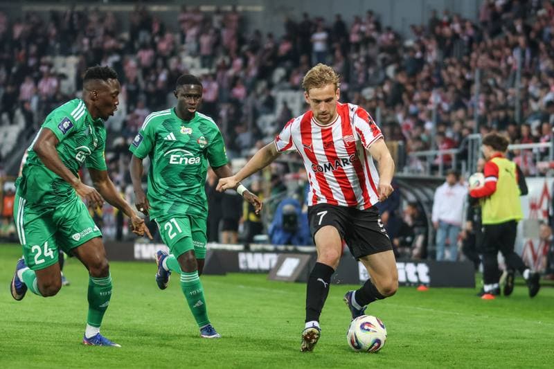Football. PKO BP Ekstraklasa. Cracovia - Radomiak Radom. 25.04.2026