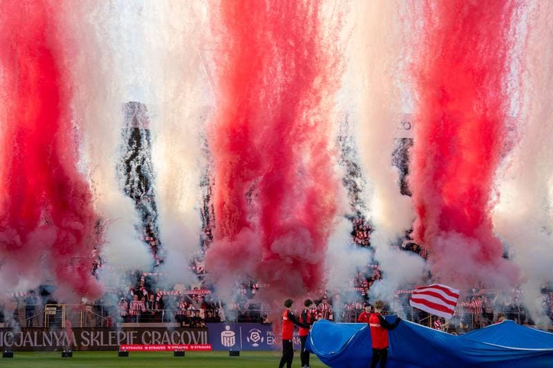 Football. PKO BP Ekstraklasa. Cracovia - Radomiak Radom. 25.04.2026